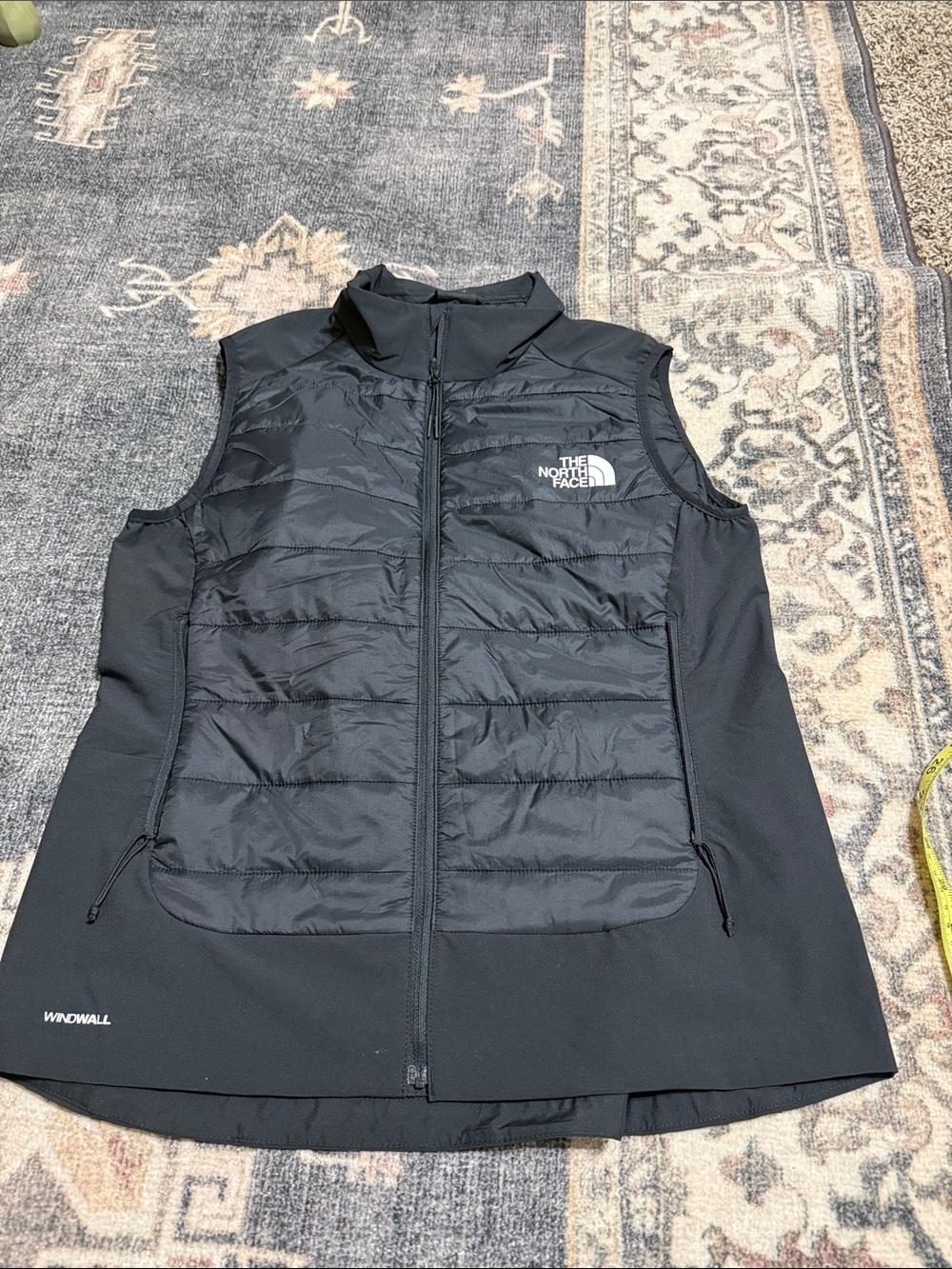 The North Face Black WindWall Hybrid Vest